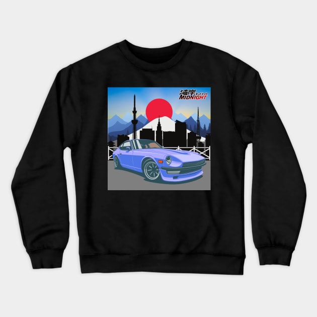 Wangan Midnight Devil Z Crewneck Sweatshirt by MOTOSHIFT